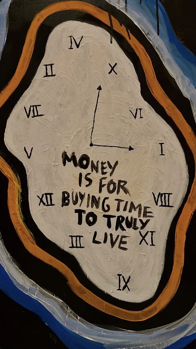 Money is for buying time